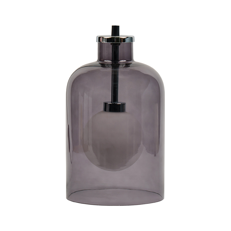 ব্রাউন ক্রিয়েটিভ গ্লাস টেবিল ল্যাম্প