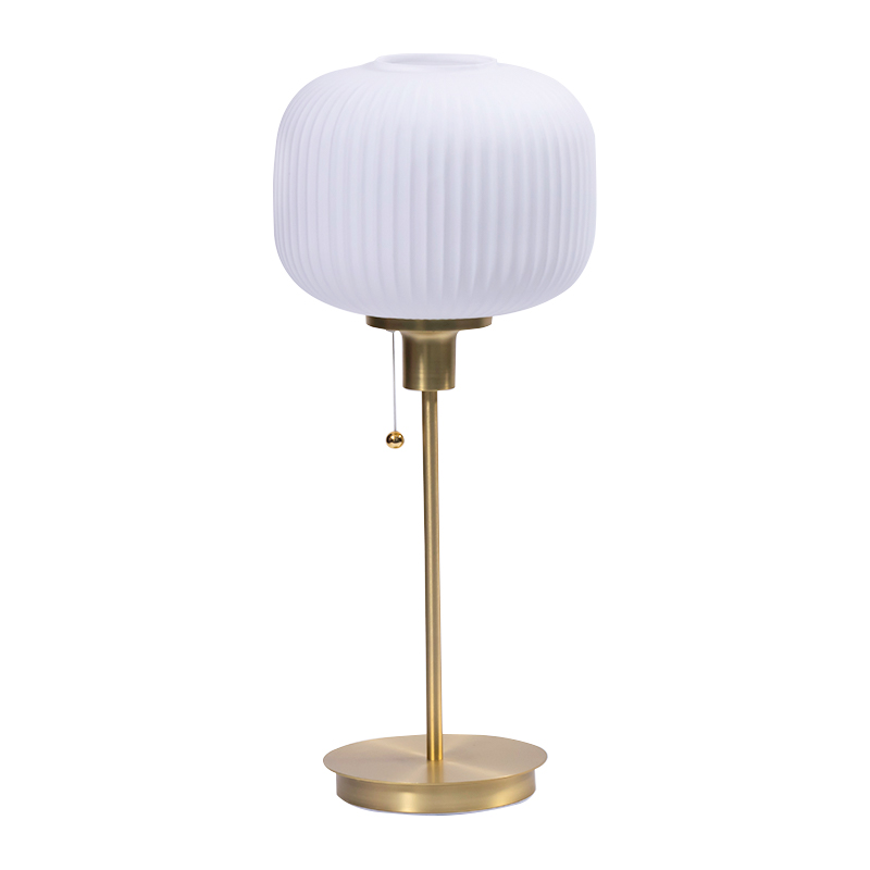 ধাতব সরল টেবিল ল্যাম্প